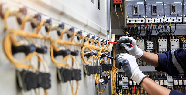 Professional Electrician technician working in Inez, TX